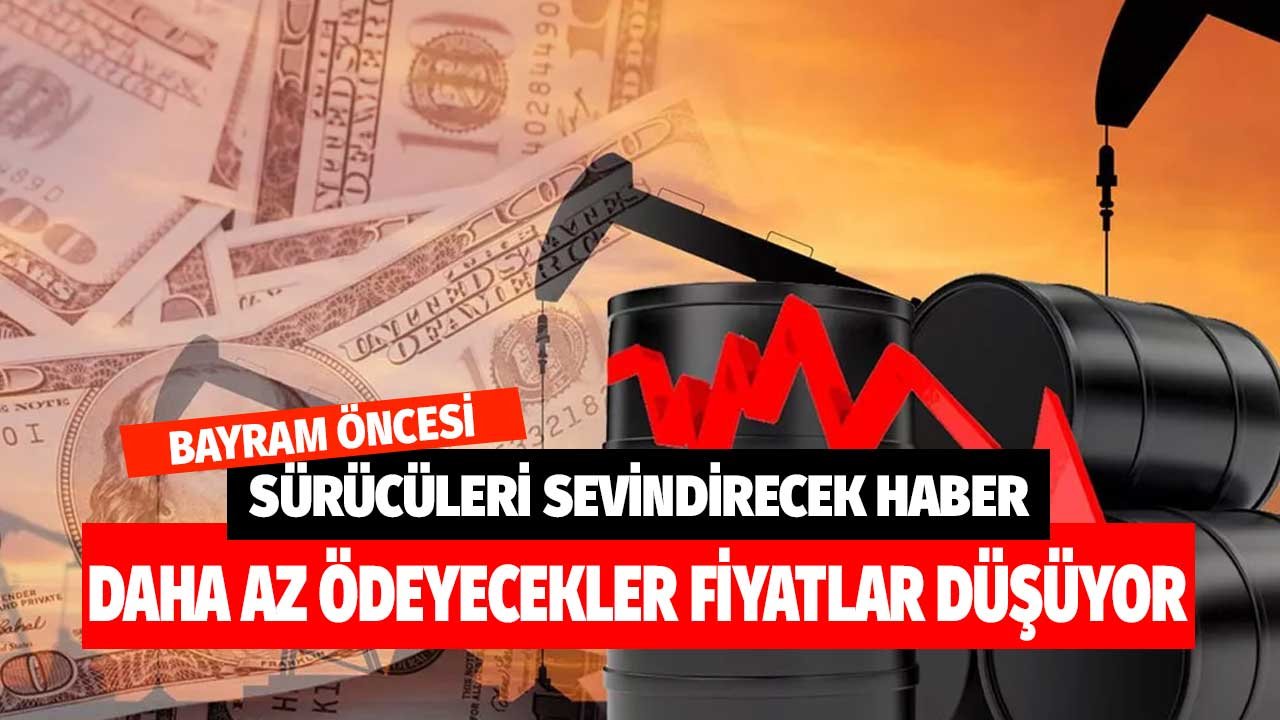 Bayram öncesi sürücüleri sevindiren haber! Daha az ödeyecekler fiyatlar düşüyor