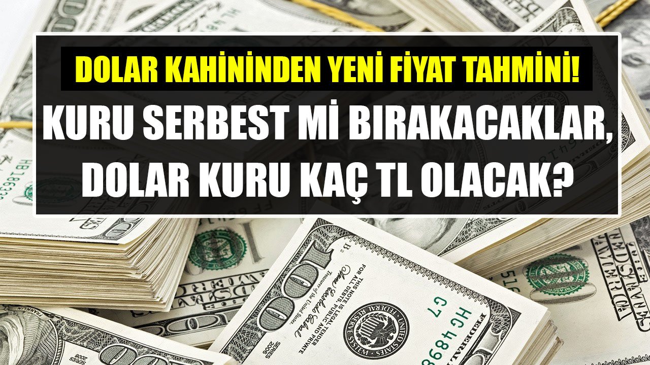 Dolar İçin Felaket Sinyalleri Var, Kuru Serbest Bırakacaklar Diyen Remzi Özdemir'den Dolar Kuru İçin Yeni Tahmin!