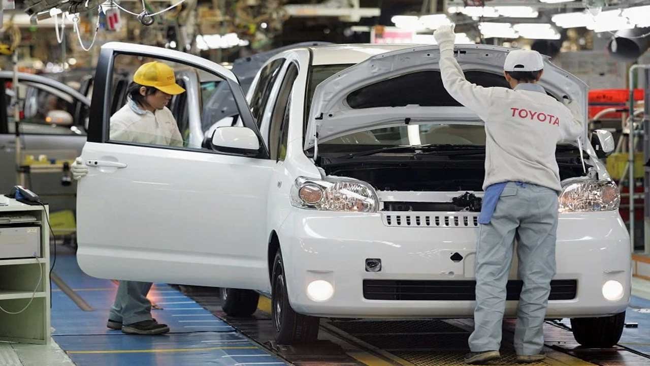 Japon Otomotiv Üreticisi Toyota'da Üretim En Düşük Seviyede