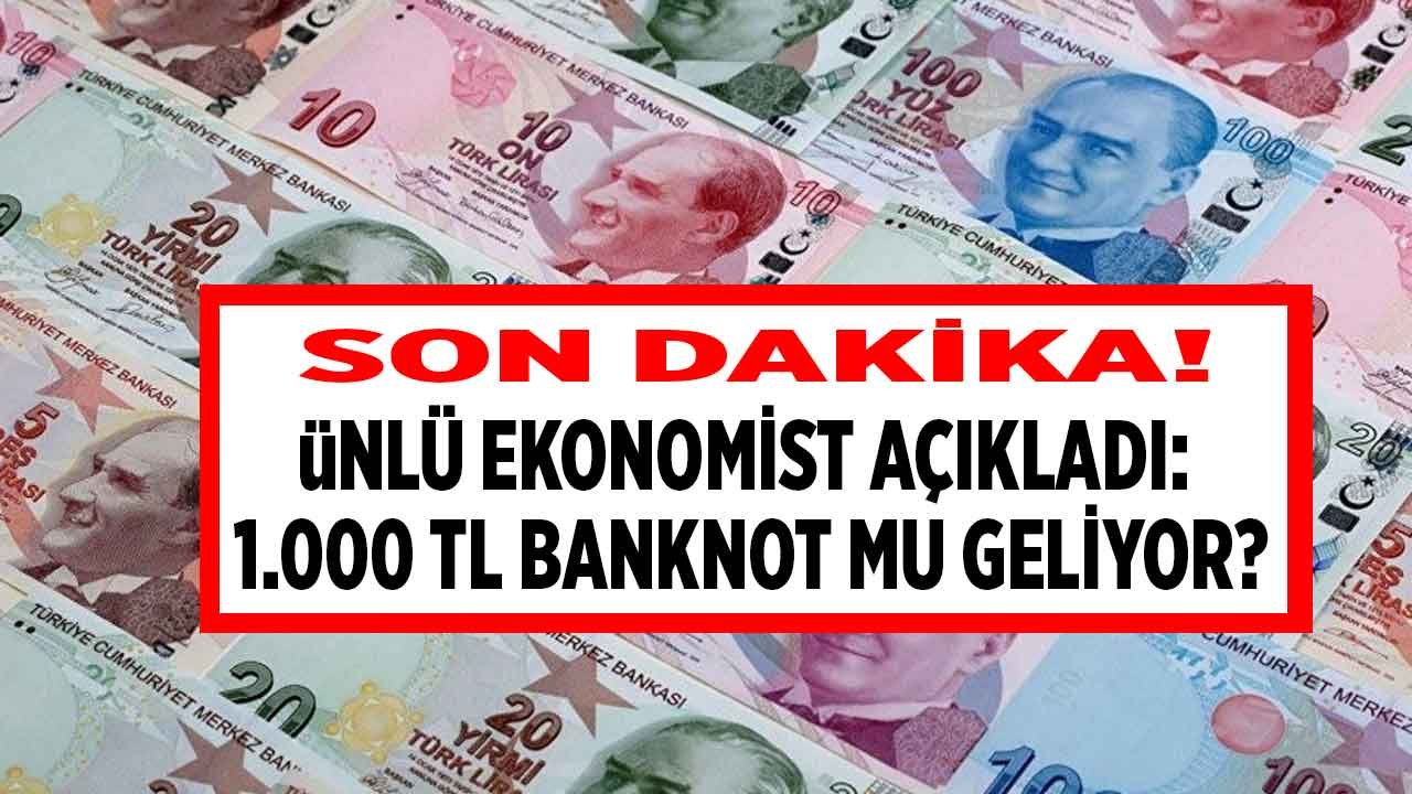 Ekonomist Tunç Şatıroğlu Enflasyon Endeksi İle Hesapladı: 500 TL Banknot Basımı Gecikti, 1.000 TL Basılmalı!