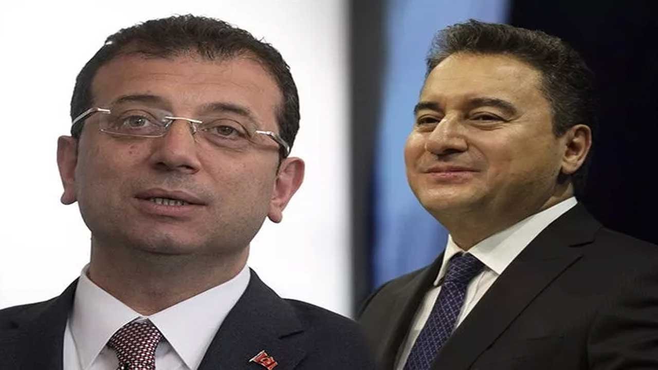 Ali Babacan ile Ekrem İmamoğlu Bir Araya Geldi