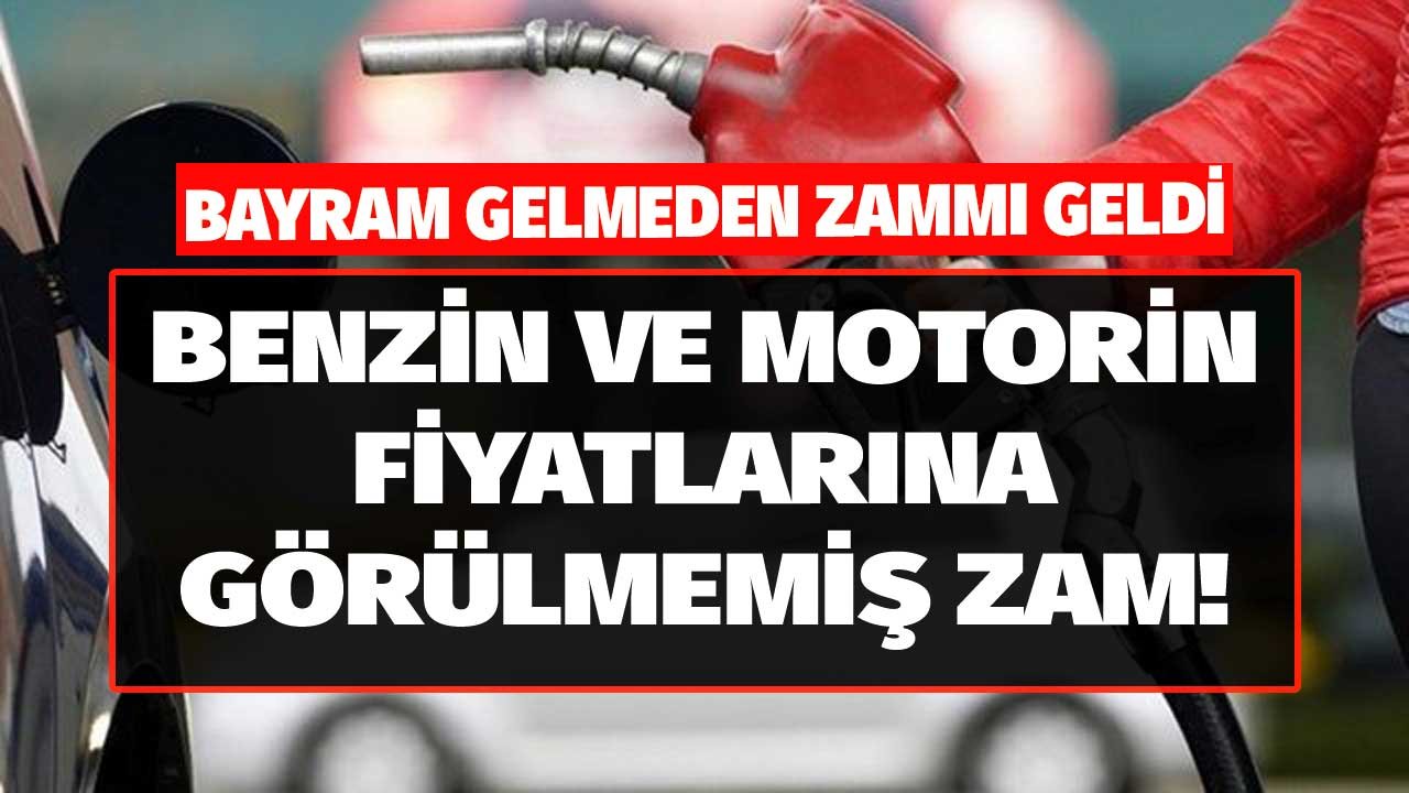 Bayram gelmeden zammı geldi! Akaryakıt fiyatları değişti 1 LT benzin, motorin, LPG kaç TL oldu?