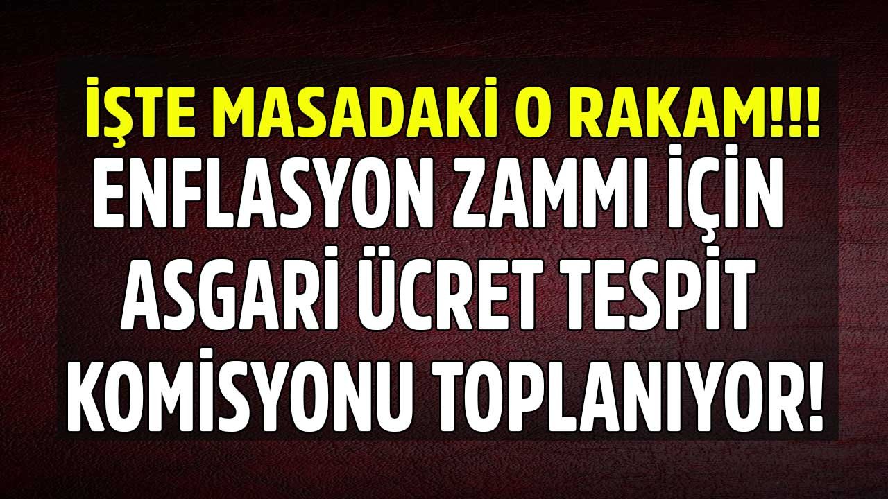 Milyonlara Bayram Müjdesi! Asgari Ücret Tespit Komisyonu Enflasyon Ara Ek Zam İçin Temmuz'da Toplanıyor İşte O Rakam