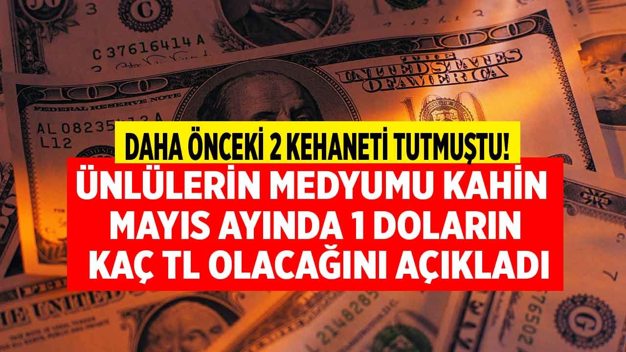 Ünlülerin Medyumu Astrolog Kassandra Dolar Kehaneti İle Akılları Baştan Aldı! İşte Doların Mayıs'ta Göreceği Yeni Zirve