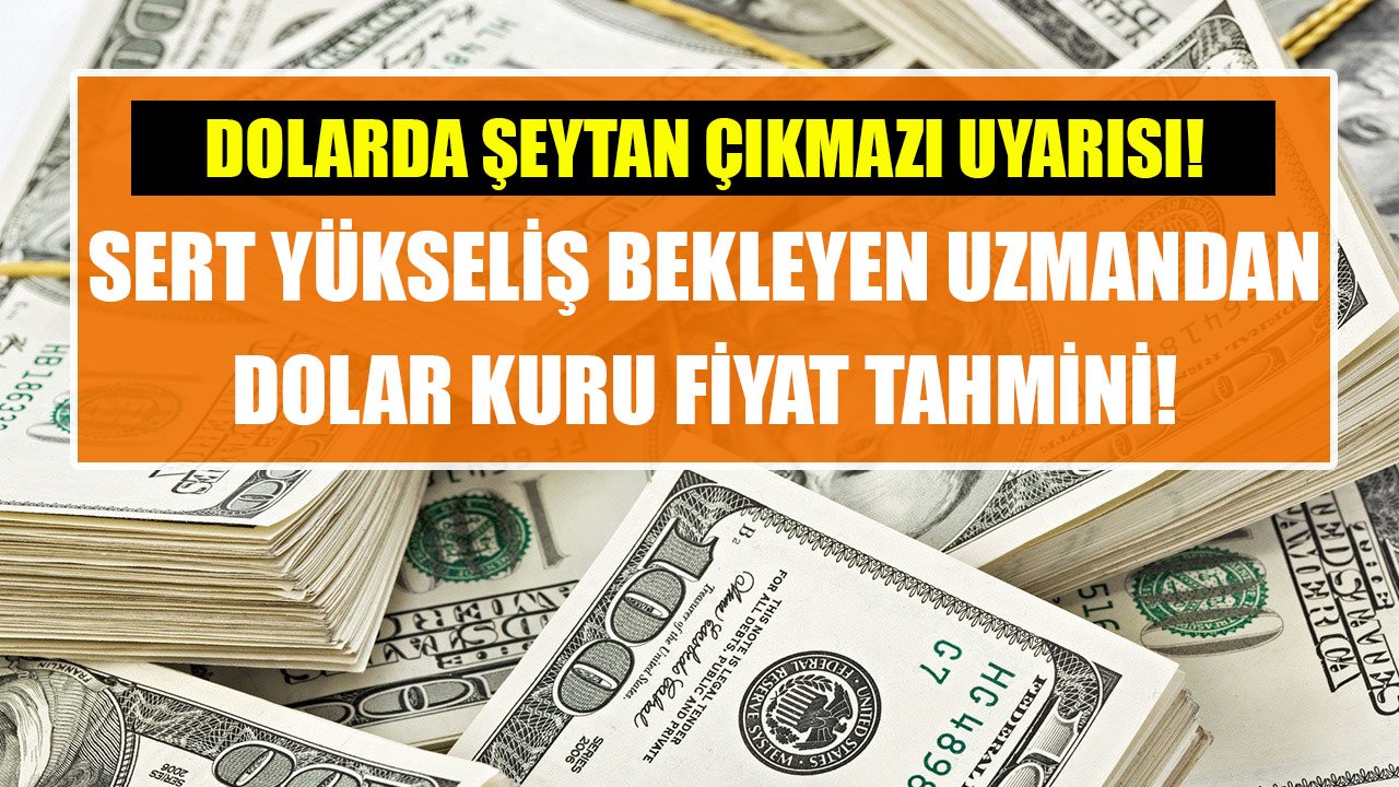 Şeytan Çıkmazı Oluştu, Doları Tutamazsınız Uyarısı! Sert Yükseliş Bekleyen Evren Devrim Zelyut'tan Dolar Kuru Tahmini!