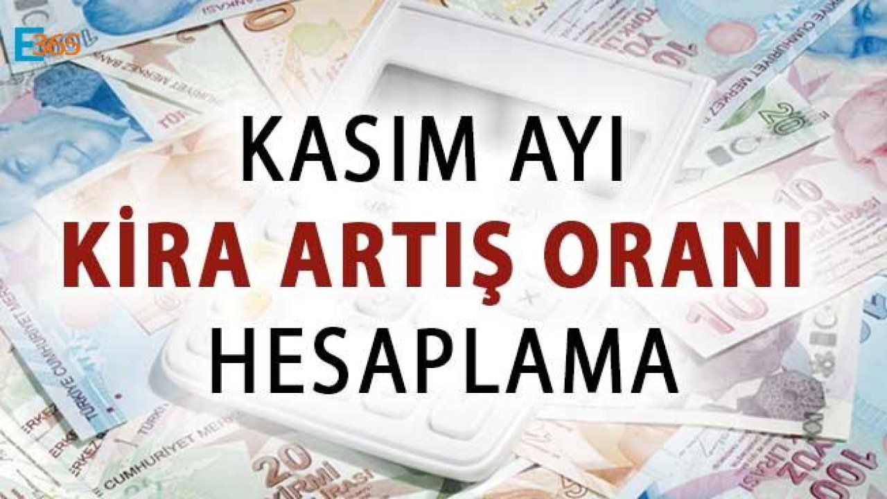 Kasım Kira Artışı Örnek Zam Hesaplama 2018