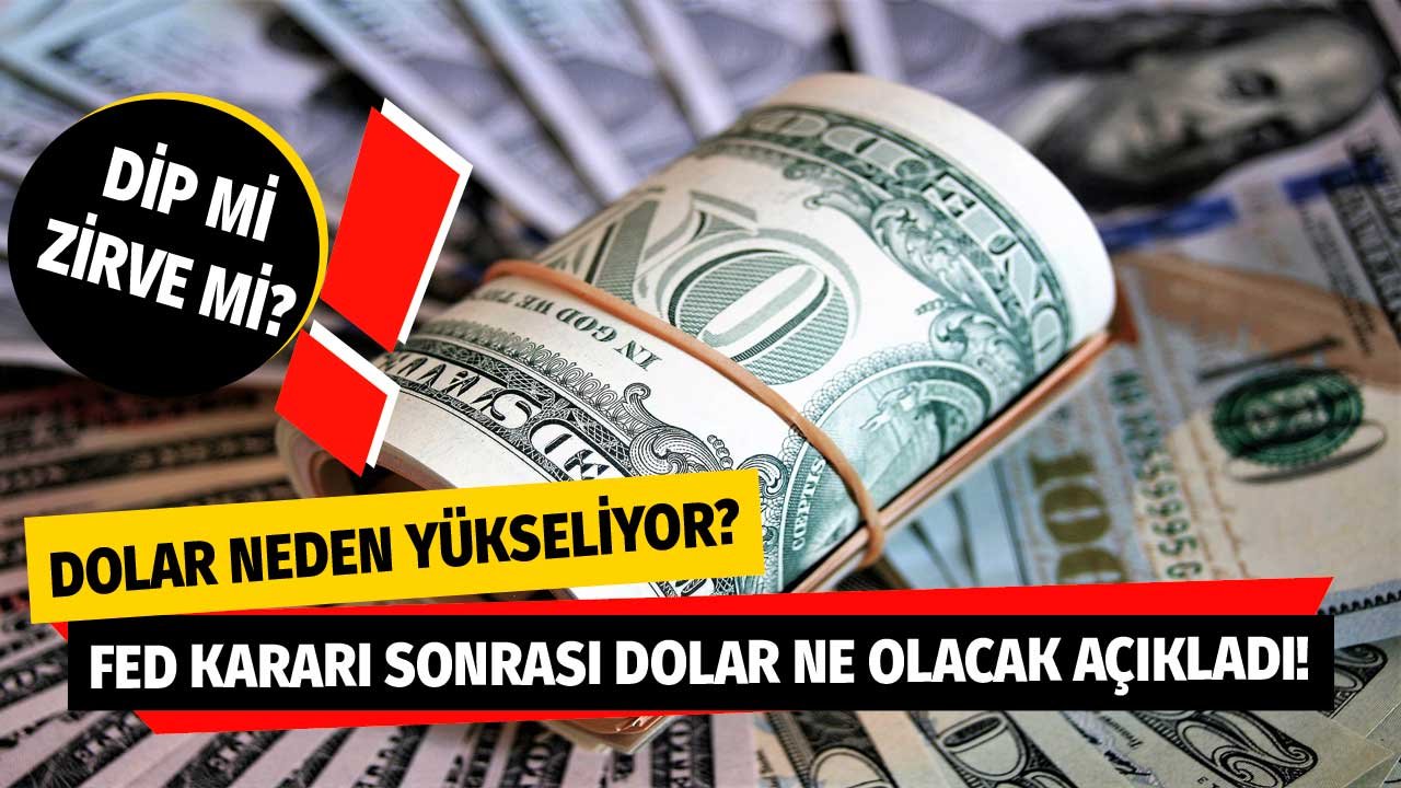 Doları yükselten nedenleri sıralayan Selçuk Geçer Fed kararı sonrası dolar ne olur açıkladı!