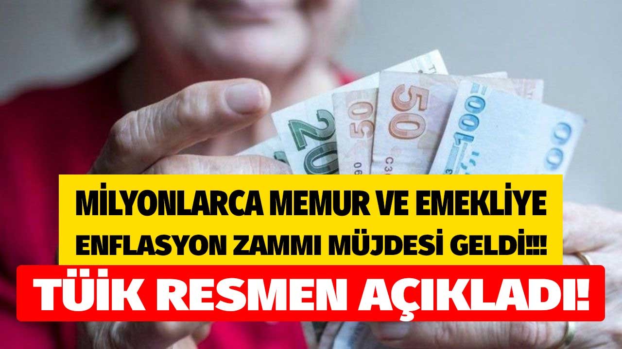 İlk 4 - 5 Aylık Enflasyon Rakamları! TÜİK 2022 Memur ve Emekli Maaşı Enflasyon Farkı Temmuz Zammı Hesaplama