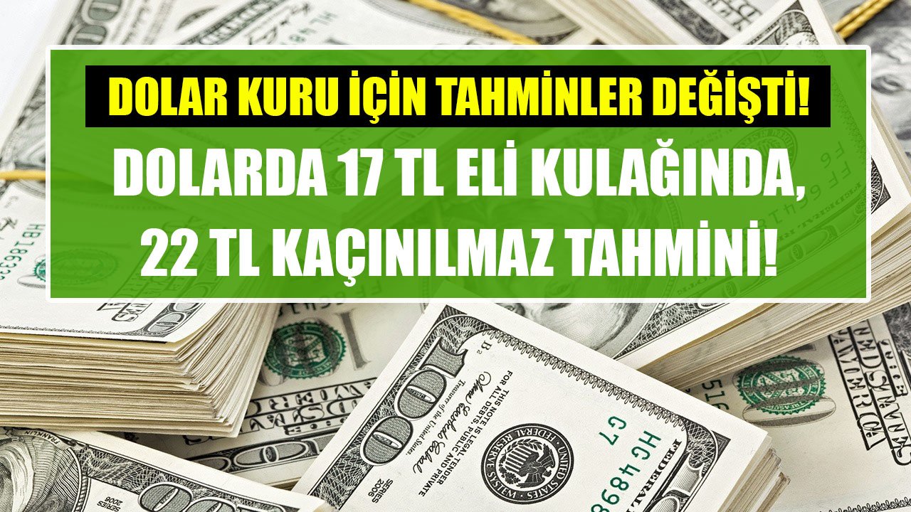 17 TL Eli Kulağında 22 TL Kaçınılmaz! Selçuk Geçer'den Dolar Kuru İçin Yeni Tahminler!