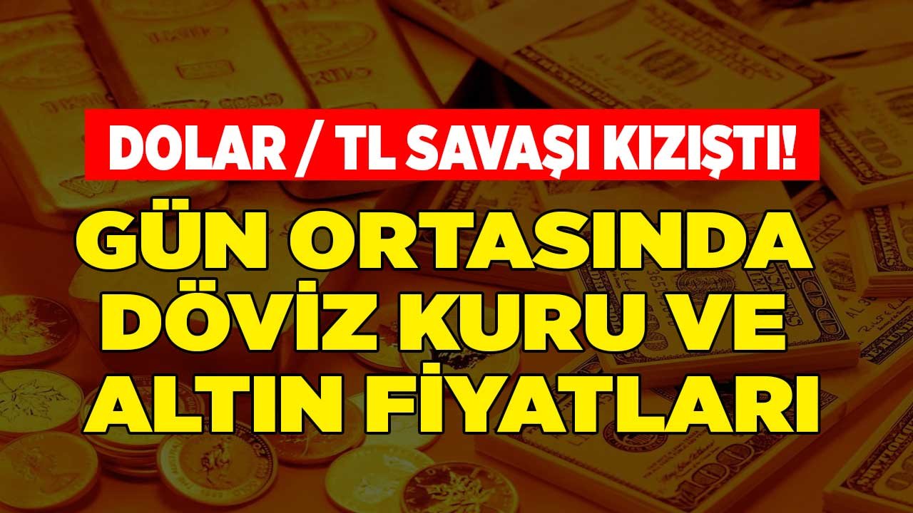 Dolar Kuru 15 TL Barajı Yıkılacak Mı? Haftanın Son İş Günü Gün Ortası Döviz ve Altın Fiyatları Listesi