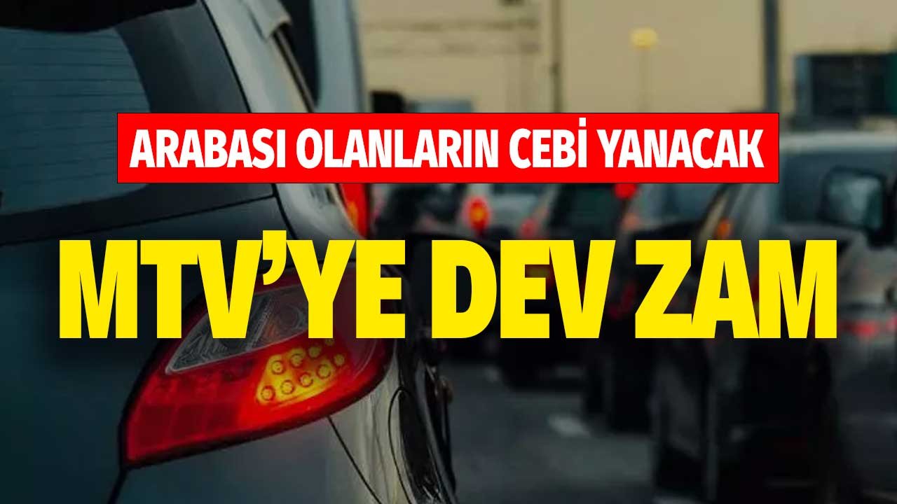 MTV'ye 2023'de dev zam! Arabası olanlar dikkat yeniden değerleme oranları hesaplandı korkutan rakamlar