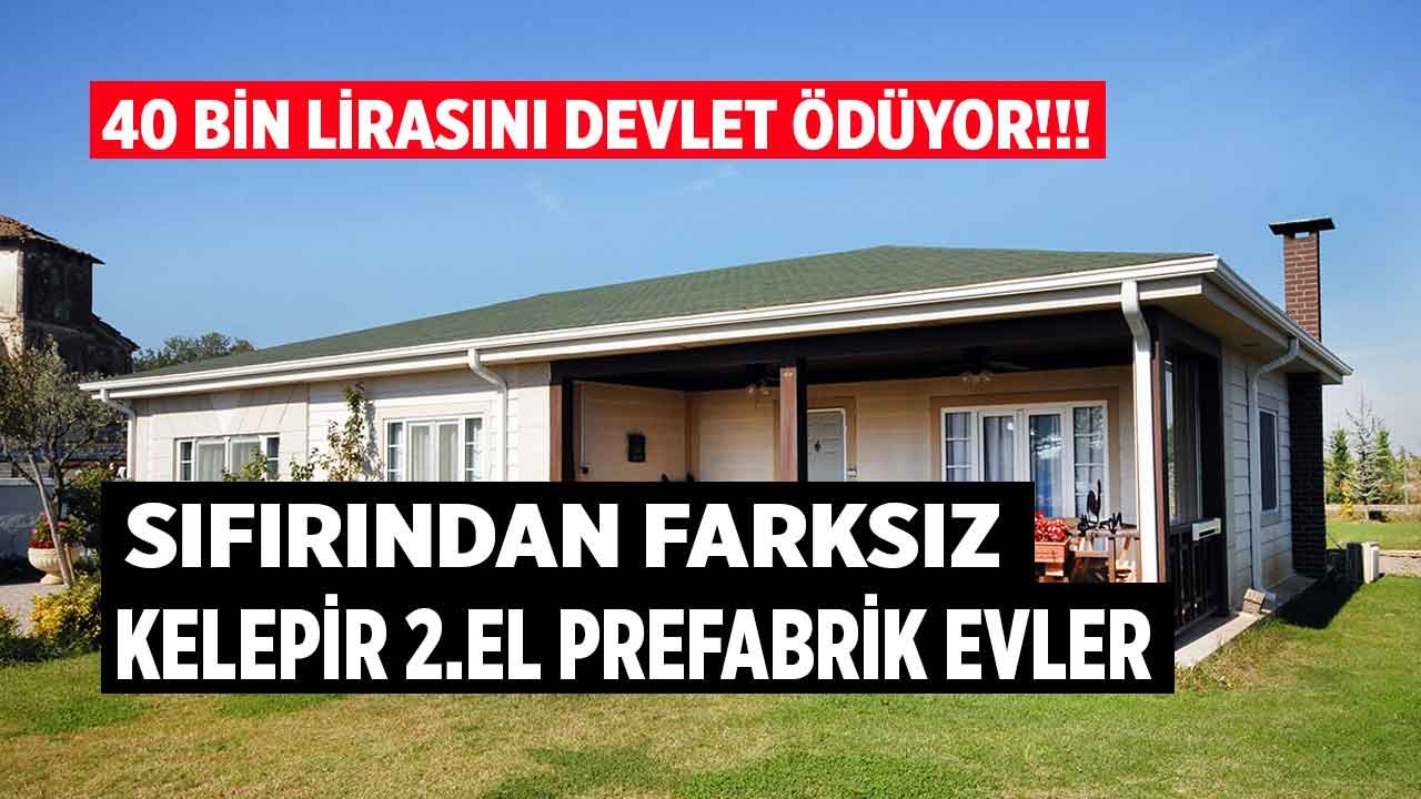 87 Bin Liraya Kelepir Fiyatlı Sahibinden Ucuz 2. El Prefabrik Ev İlanları! 40 Bin TL Hibe Para Devlet Desteği Var