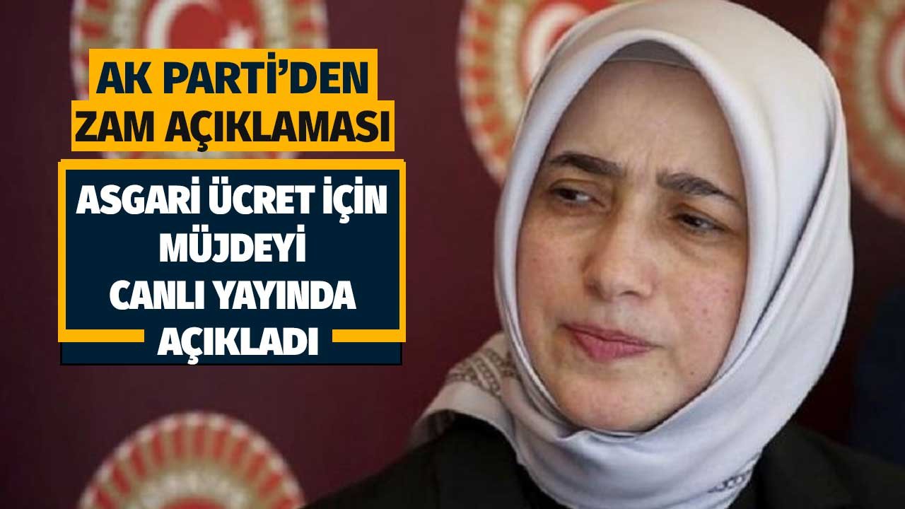 AK Parti 4.250 TL için düğmeye bastı! Asgari ücret için zam müjdesi canlı yayında duyuruldu