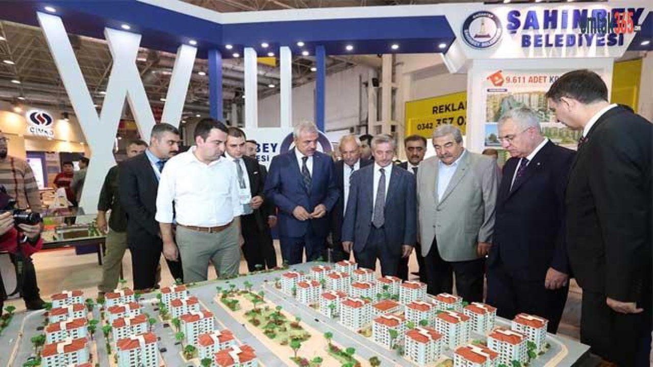 Gaziantep Şahinbey Belediyesi, Gaziantep Emlak Konut Fuarında Stant Açtı