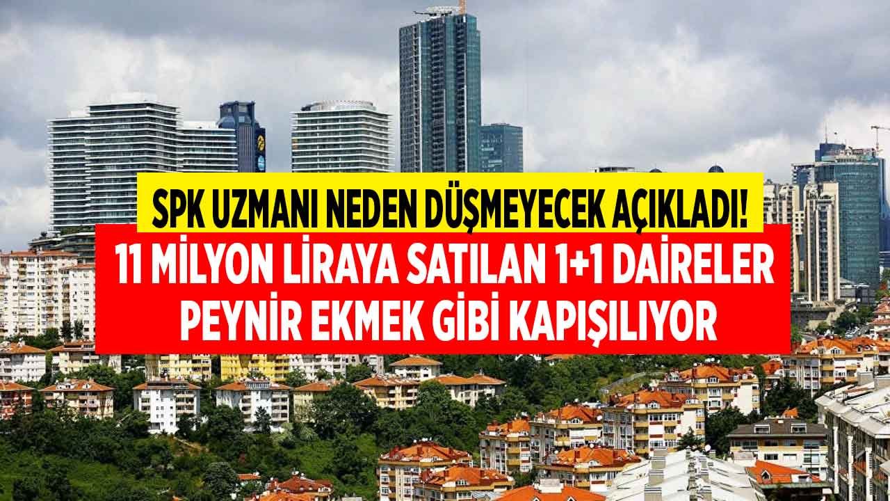 SPK Uzmanı Konut Fiyatları Neden Düşmez Açıkladı: 11 Milyon Liraya 1+1 Daireler Peynir Ekmek Gibi Kapışılıyor