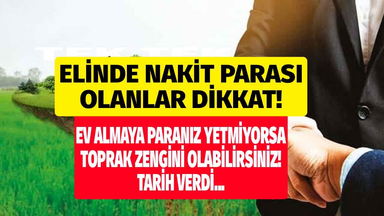 Ev almaya parası yetmeyenler toprak yatırımı yapsın diyen İslam Memiş arsa fiyatlarının zirve yapacağı tarihi açıkladı!