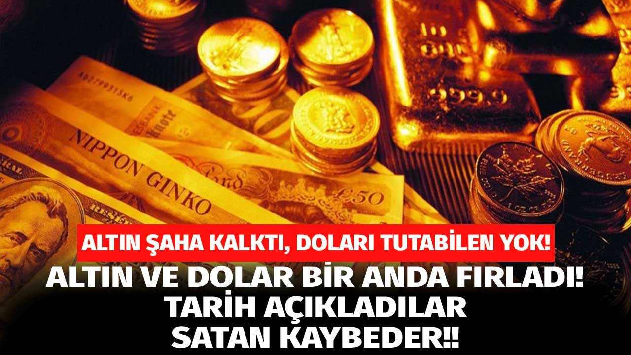 Altın bir anda şaha kalktı ABD doları yatırımcılara nefes aldırmadı! Ünlü analistler dolar ve altının pik tarihini verdi