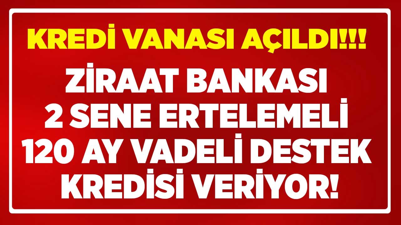 Çiftçilik Yapmak İsteyen Gençlere 2 Sene Ödemesiz Dönemli 500 Bin TL 120 Ay Vadeli Destek Kredisi Müjdesi Geldi