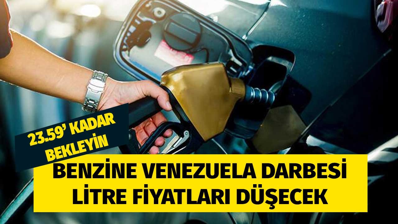 Benzine Venezuela darbesi! 23.59'a kadar bekleyenler indirimli fiyat tarifesiyle alacak