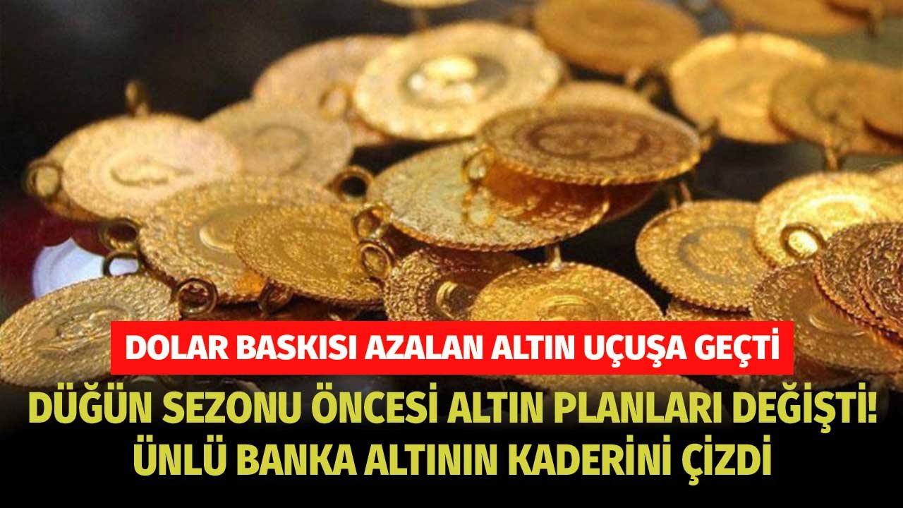 Anz Bank altın tahminini revize etti! Üzerindeki dolar baskısı azalan altın ne kadar yükselecek belli oldu!