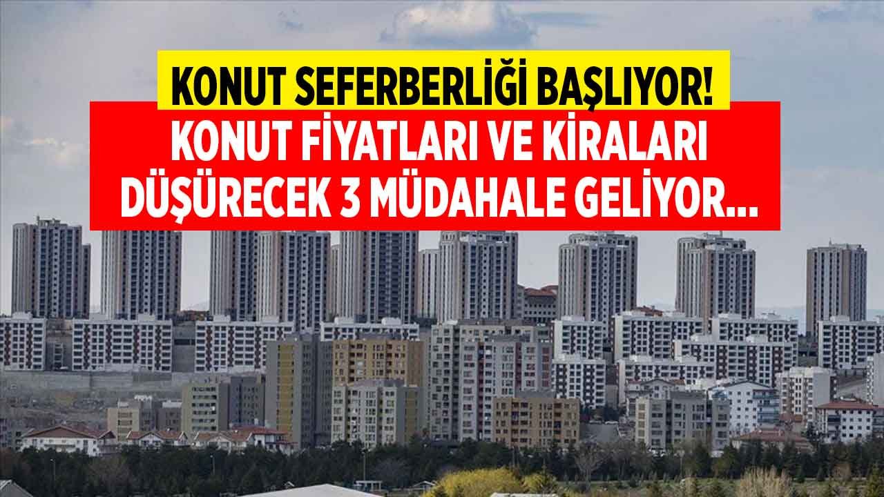 Vatandaşın Yüzünü Güldürecek Konut Seferberliği! TOKİ ve Belediyeler Konut Üretecek, Ev Fiyatları ve Kiralar Düşecek