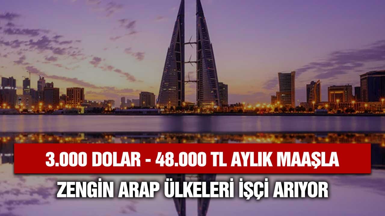 Zengin Arap Ülkeleri Meslek Bilen İşçi Arıyor! Binlerce Dolar Maaşı Duyan Koşa Koşa Başvuru Yapıyor