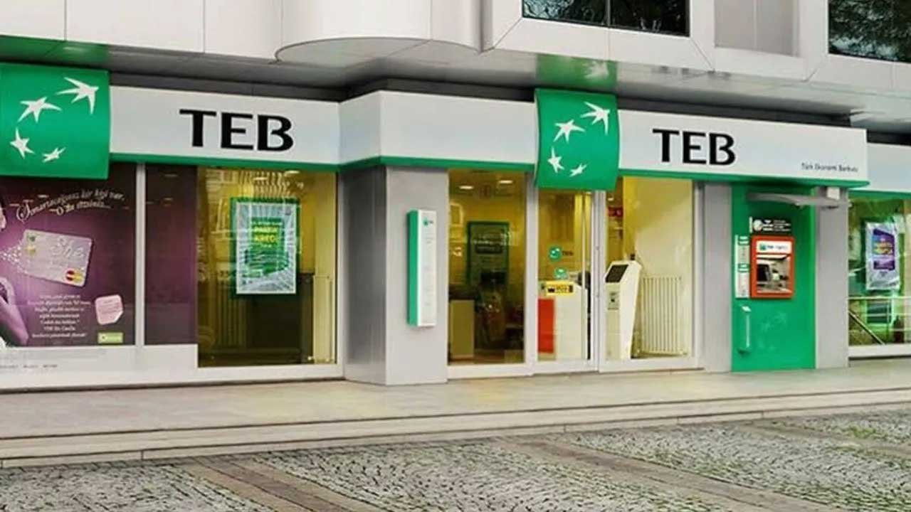 TEB Maaş Müşterisine Özel İhtiyaç Kredisi Kampanyası: Aylık 958.42 TL Taksit Ödeyene 10 Bin TL Nakit Para