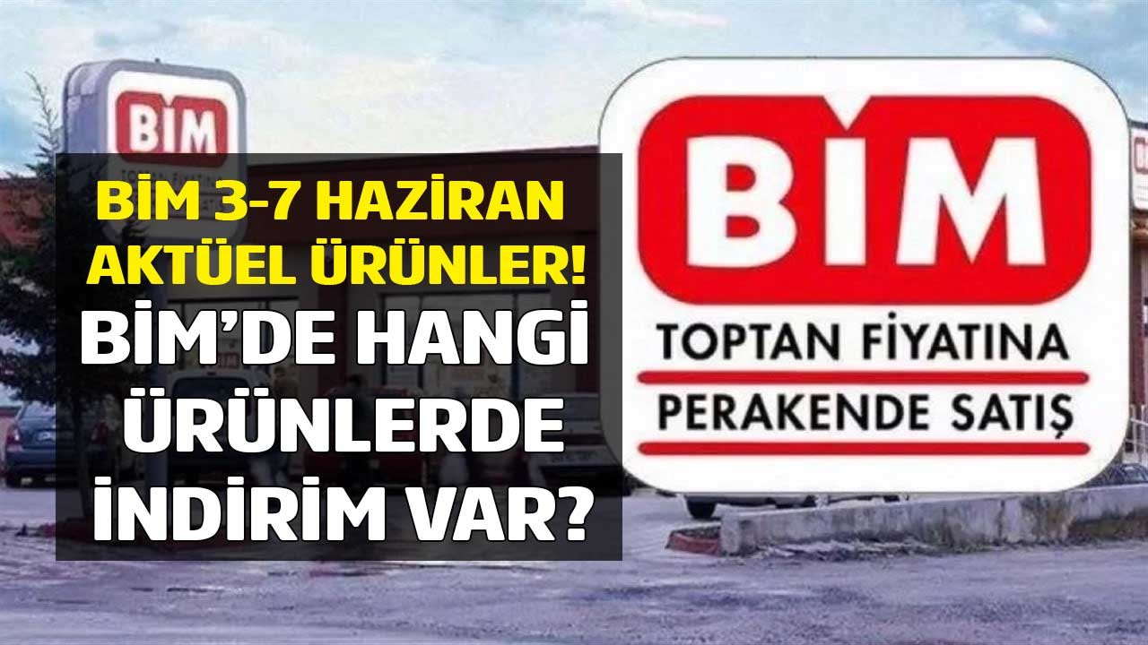 3 - 7 Haziran BİM Kataloğu 2022! İndirimli Dondurma, Güneş Kremi, Kozmetik Ürünleri, Peynir, Yoğurt, Süt Fiyatları