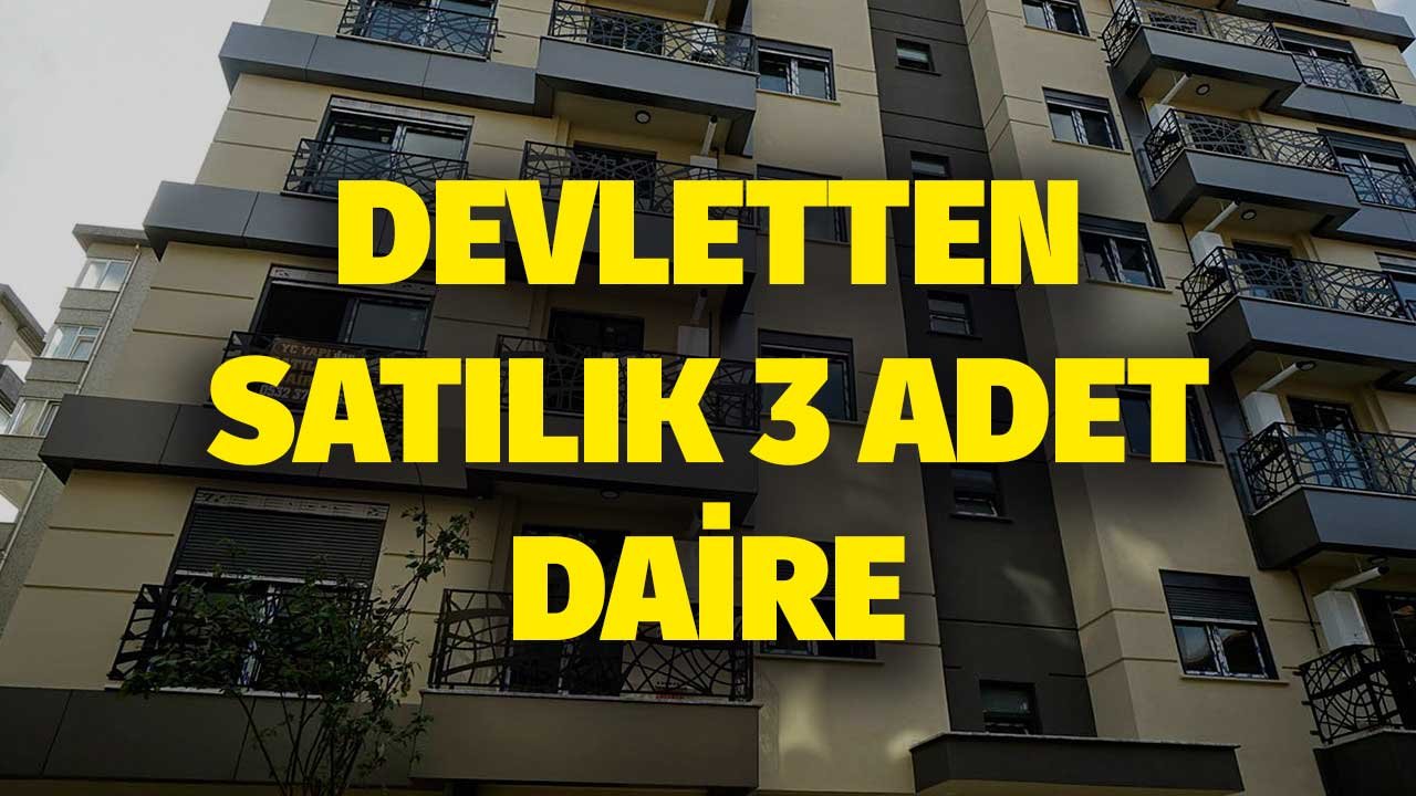 Türkiye Tarım Kredi Kooperatifleri Merkez Birliği 3 adet daireyi satışa çıkardı!