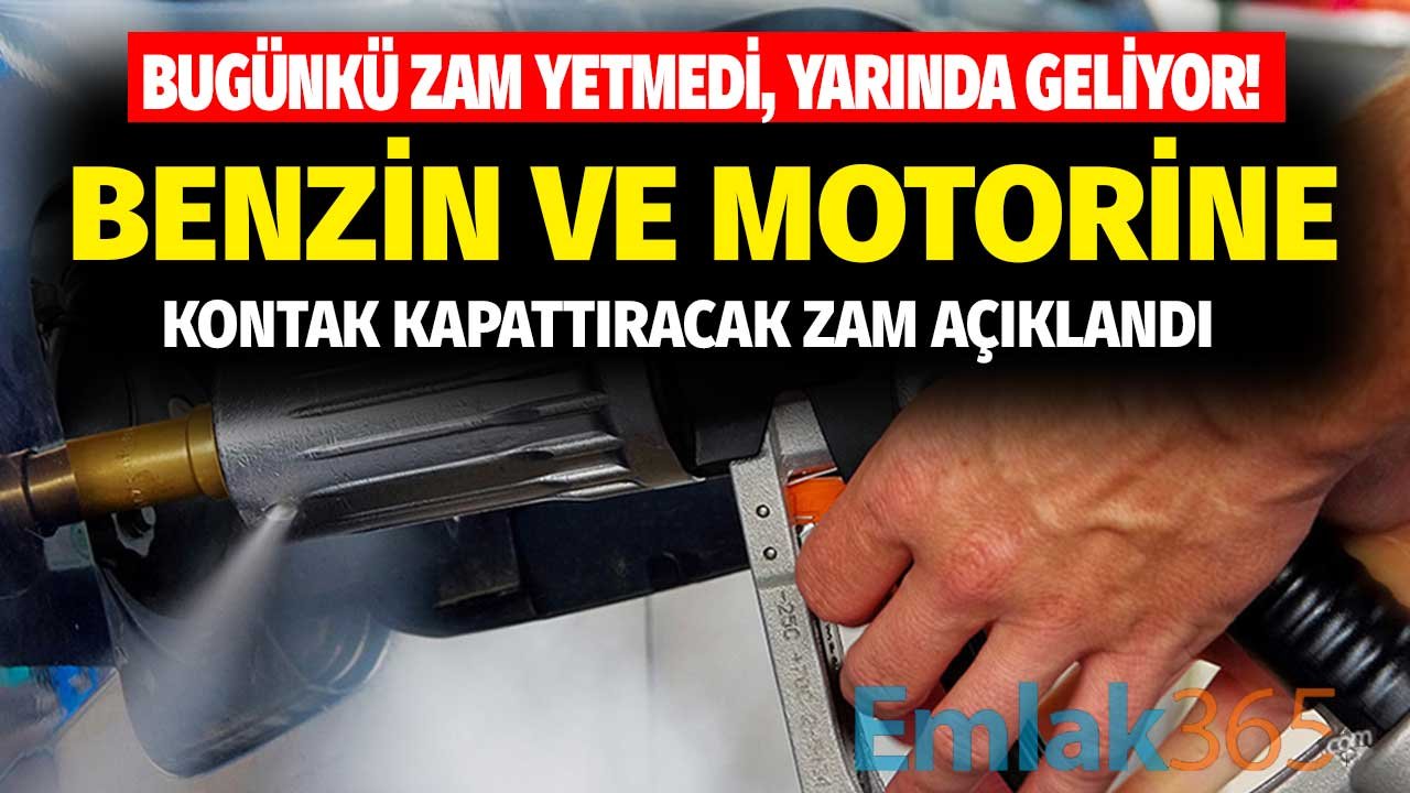 Bugünkü Zam Yetmedi, Yarında Geliyor! Sürücülere Kontak Kapattıracak Benzin, Motorin Zammı Sonrası Pompa Satış Fiyatları