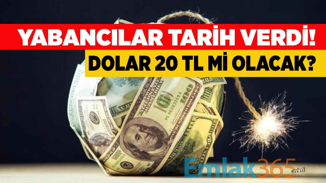 Kusursuz Fırtına Yakında Diyen Yabancı Yatırım Bankası Tarih Verdi, 1 Doların 20 TL Olacağı Tarihi Açıkladı!