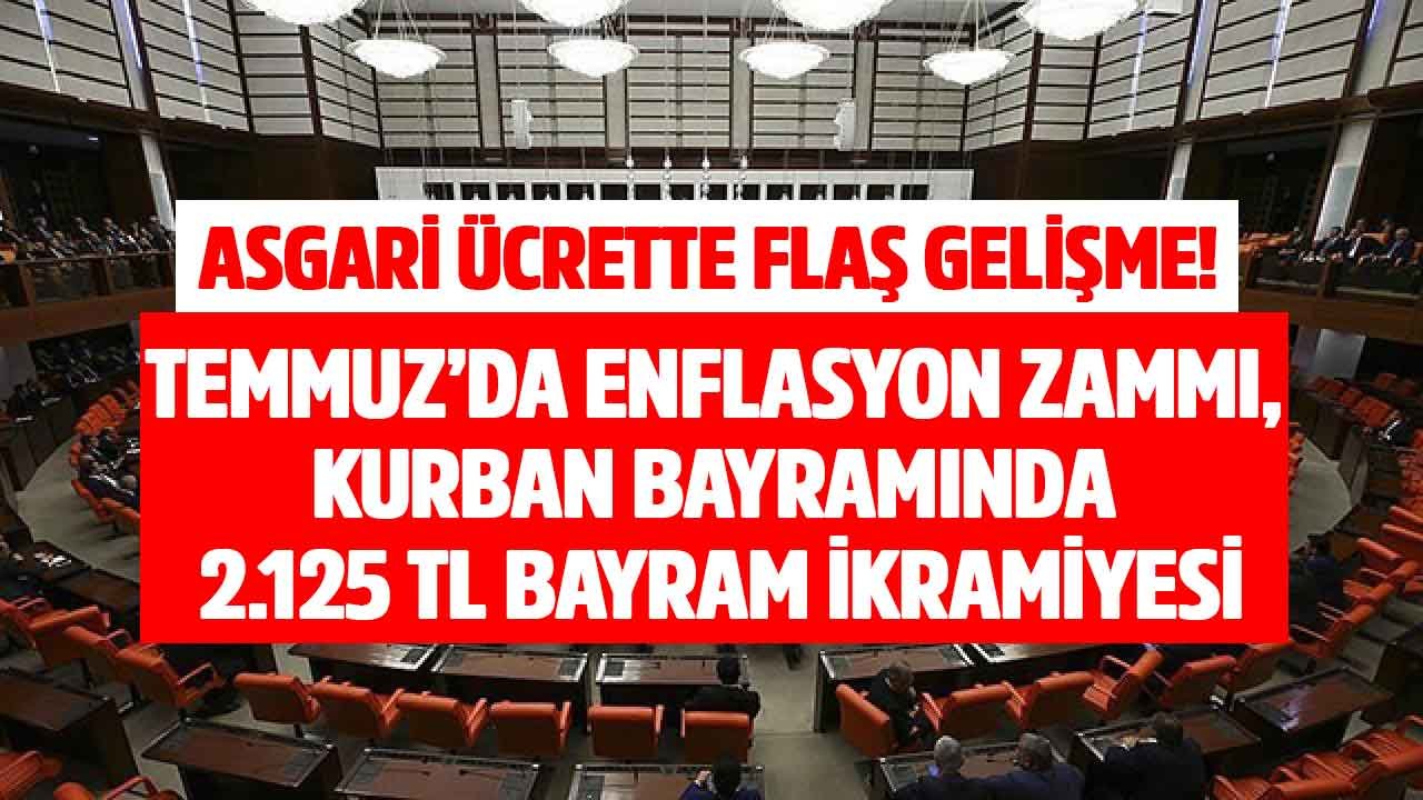 Kabine Öncesi Asgari Ücretliye Müjde Son Dakika: Kurban Bayramı'nda Bayram İkramiyesi, Maaşlara Enflasyon Zammı Kararı!