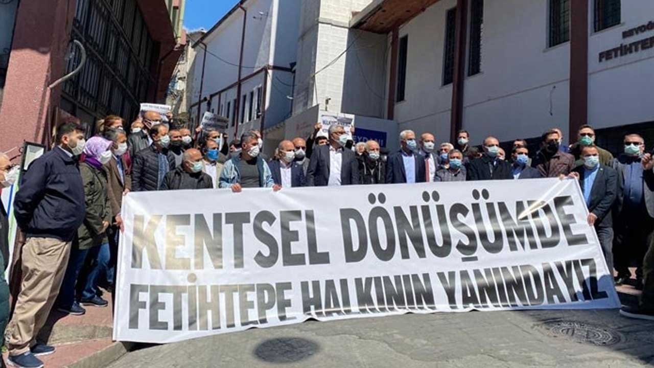 Beyoğlu Fetihtepe Kentsel Dönüşüm Projesi Olaylı Başladı, Yıkım Çalışmasında Arbede Çıktı!