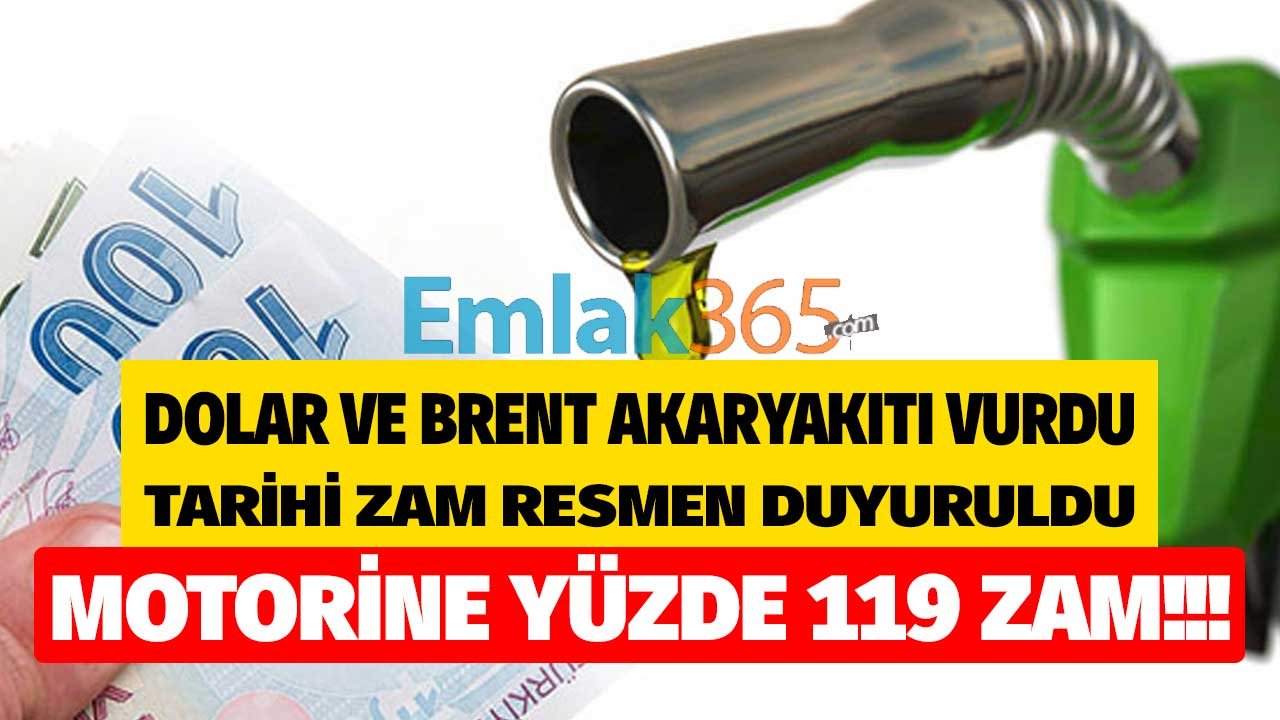 Günün İlk Zam Haberi Geldi! Motorine Tarihi Zam Resmen Açıklandı, Yüzde 119 Artışla Rekor Kırıldı