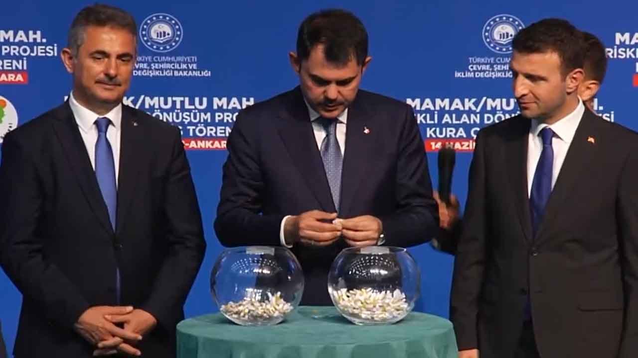 TOKİ Ankara Mamak Mutlu Mahallesi Taş Ocakları Kentsel Dönüşüm Projesi Kura Sonuçları İsim Listesi