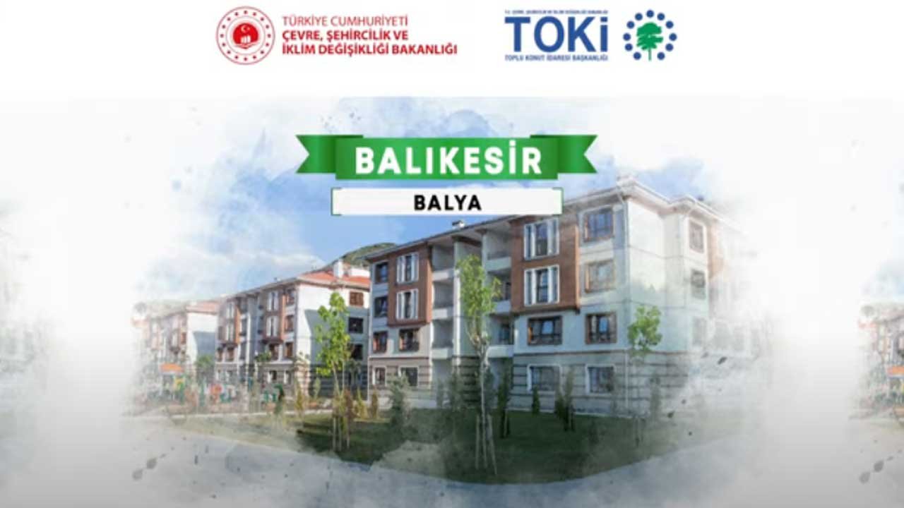 TOKİ Balıkesir Balya kura sonuçları açıklandı mı? Balya Toki 2+1 3+1 isim listesi