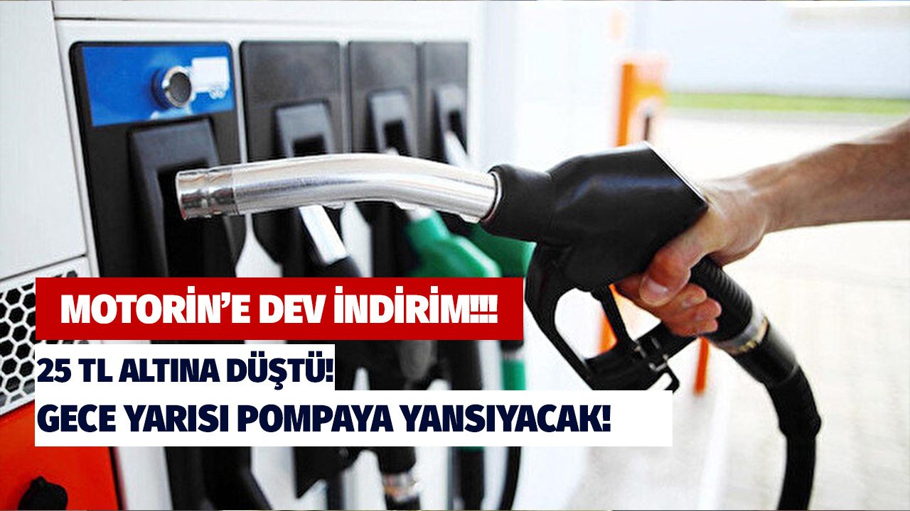 Brent Petrol 100 Dolar Seviyesine Düştü, Motorine Bir İndirim Daha Geldi! Bu Gece Yarısından İtibaren Pompaya Yansıyacak! Motorinin Litresi 25 TL Altına Düştü!