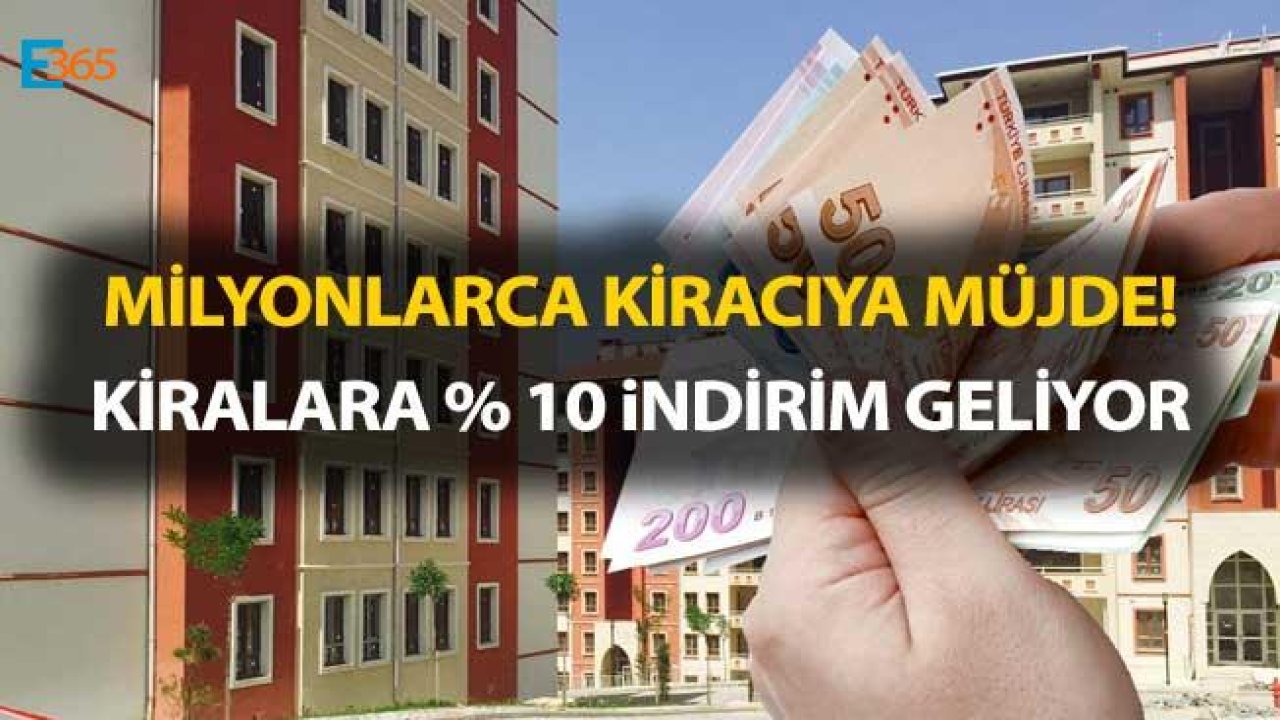 Kiralara Yüzde 10 İndirim Getirecek TÜFE Kanun Teklifi Mecliste!