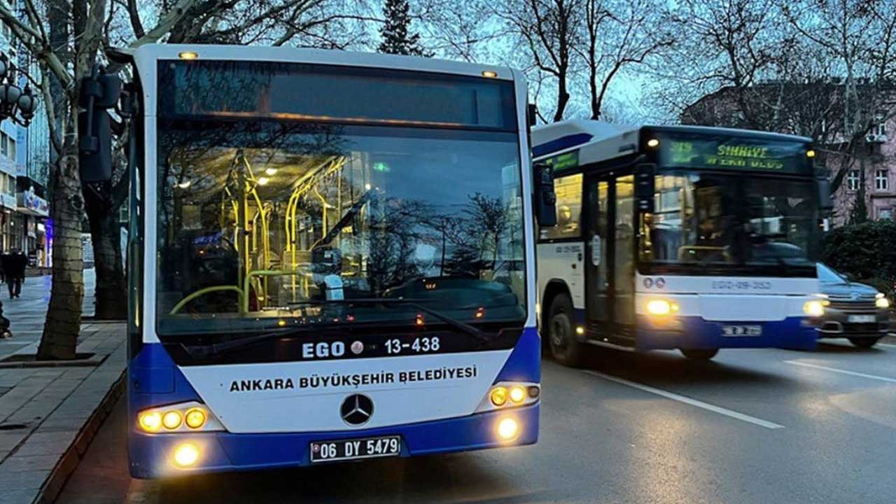 15 Temmuz'da Ankara'da EGO Otobüsleri Ücretsiz mi? Metro, Ankaray, Başkentray Bedava mı?