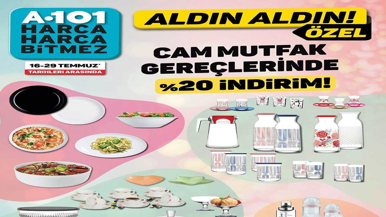 A101 28 Temmuz Perşembe Aktüel Ürünler Kataloğu! Teknoloji, Mutfak, Elektrikli Ev Aletleri