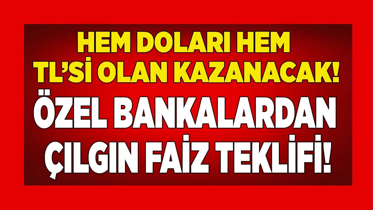 Dolara TL'ye En Yüksek Faiz Veren Bankalar! Çifte Kavrulmuş 32 Günlük Vadeli Mevduat Faizi ile 100.000 TL Aylık Faiz Getirisi 1.957 TL Oldu