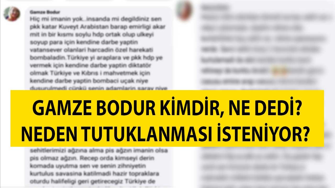 Gamze Bodur Kimdir, Neden Tutuklanması İsteniyor, Ne Oldu?