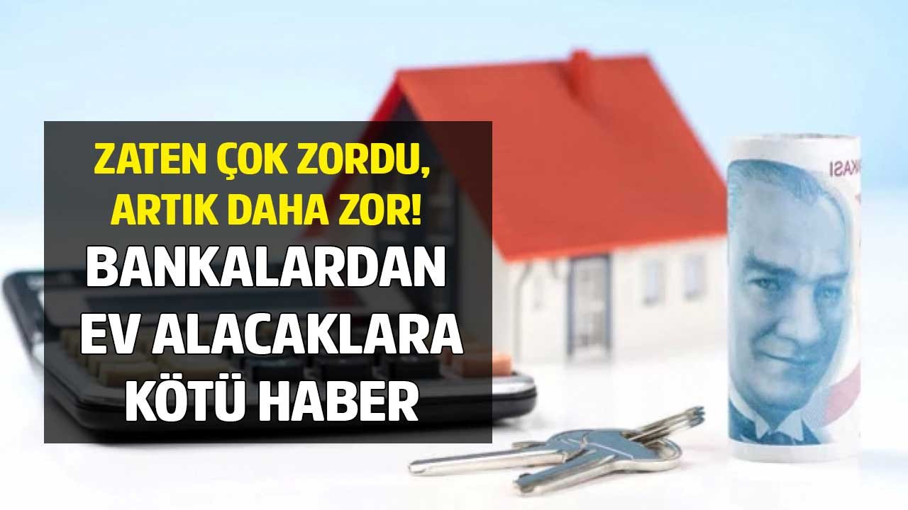 Bugün itibariyle yeni konut kredisi faiz oranları açıklandı! Ziraat Bankası, BBVA Garanti, Akbank, Yapı Kredi, Vakıfbank, Halkbank