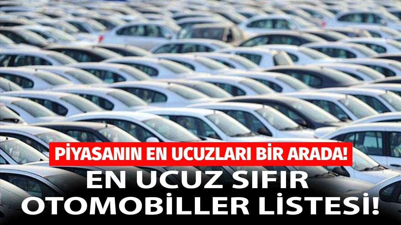 En ucuz sıfır otomobiller listesi Temmuz 2022! Renault, Fiat, Hyundai, Dacia güncel fiyatları!