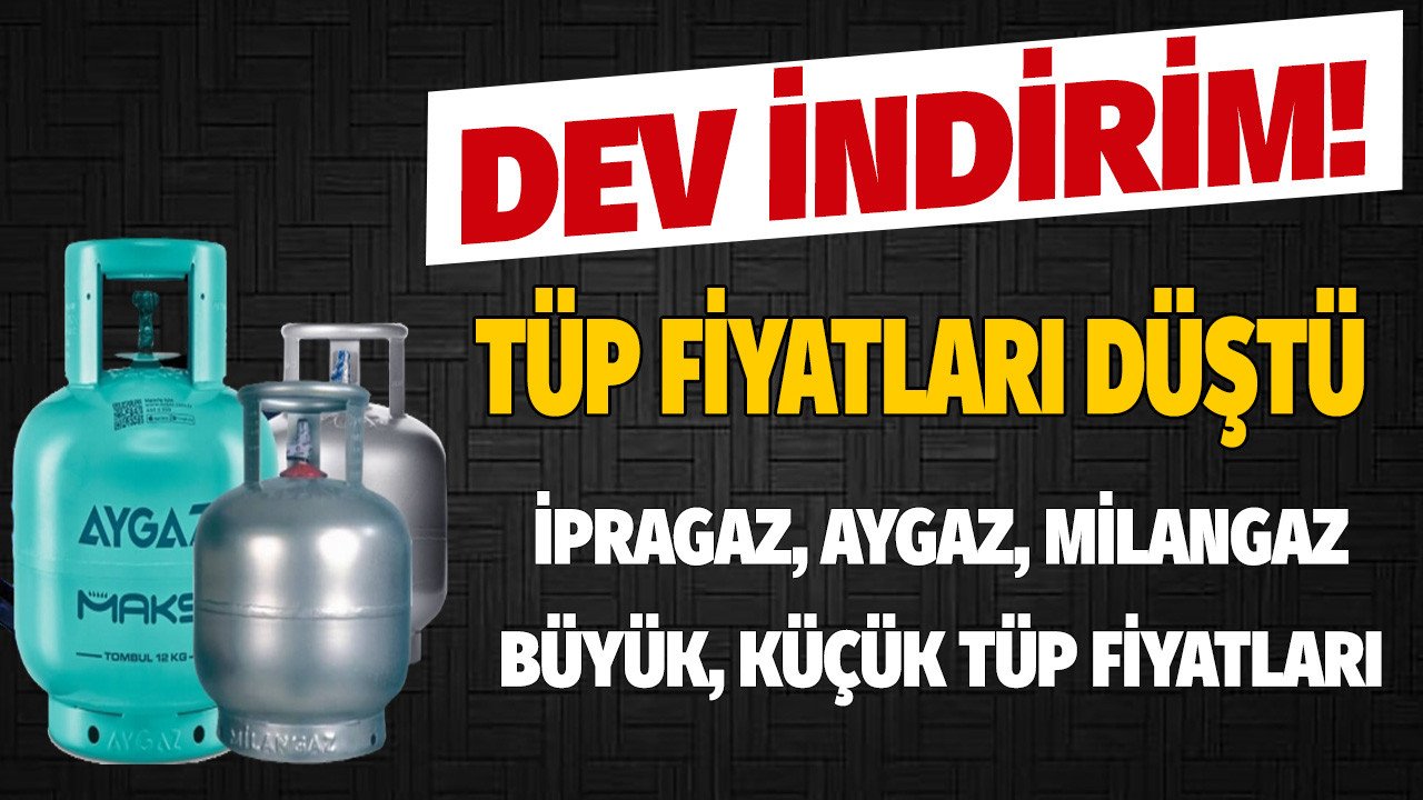 Mutfak tüpüne dev indirim! Mutfağı sevdirecek kampanya başladı, 12 KG büyük tüp fiyatı 27 TL ucuzladı