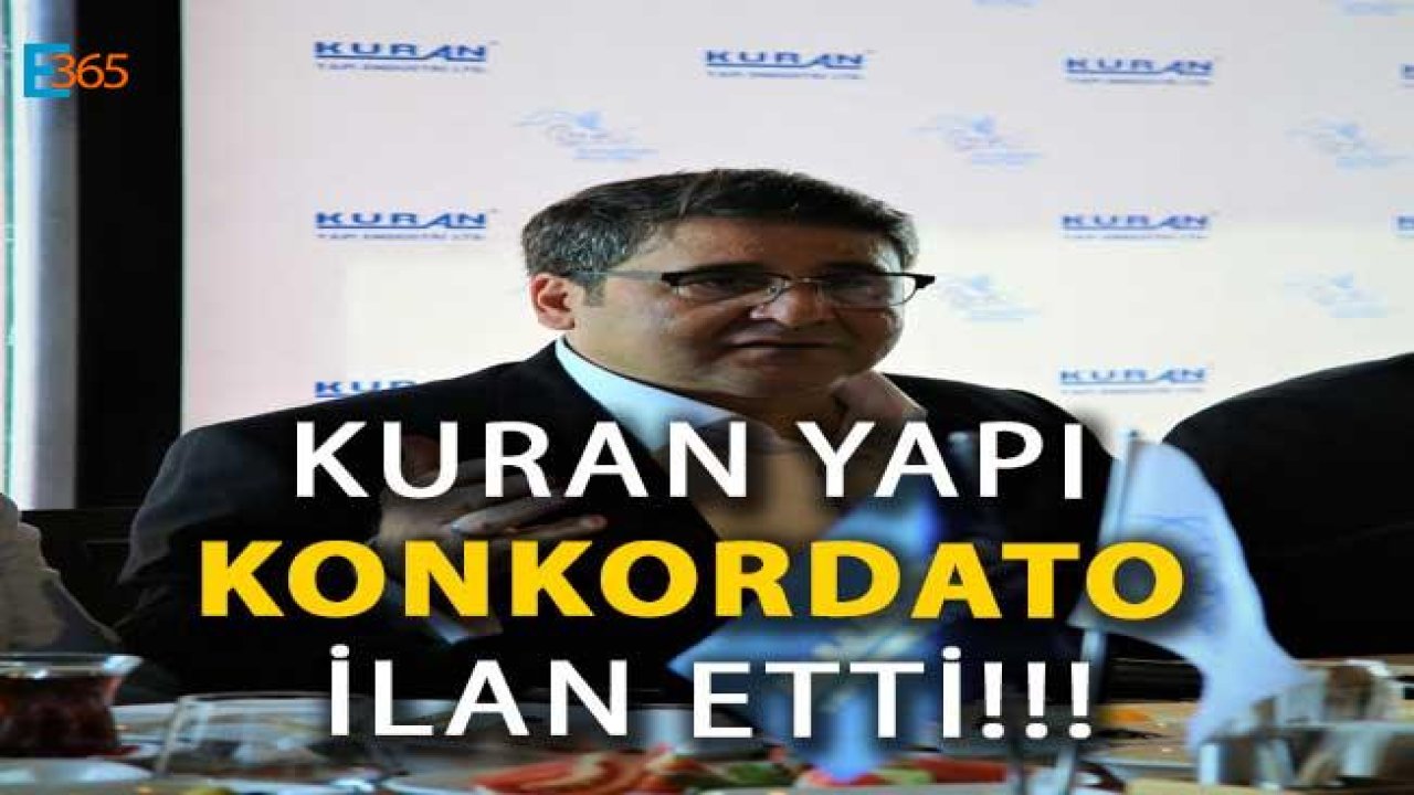 Yine Bir İnşaat Firması Konkordato İlan Etti!