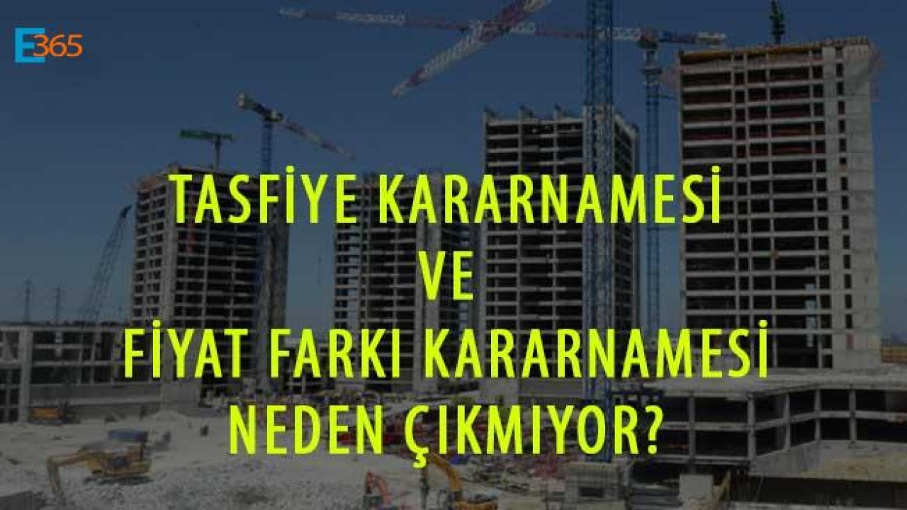 Fiyat Farkı Kararnamesi ve Tasfiye Kararnamesi Sözü Neden Tutulmuyor?