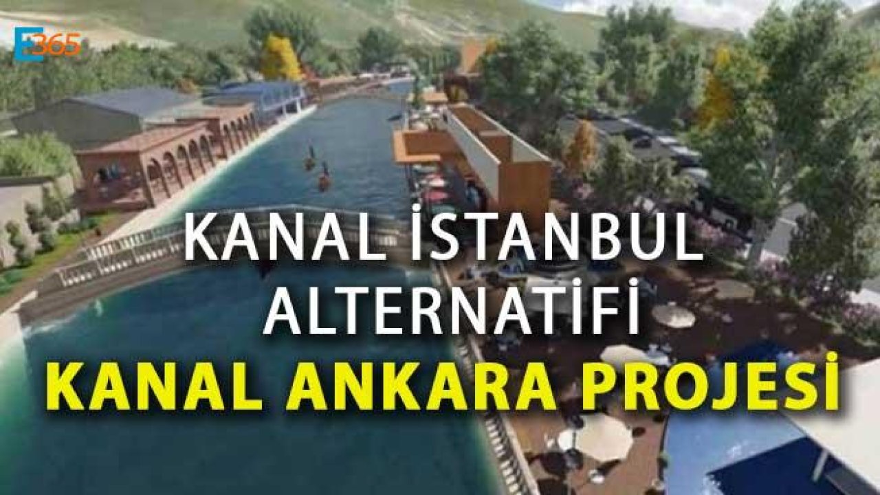 Bakan Kurum "Kanal İstanbul Alternatifi Kanal Ankara Olacak!"