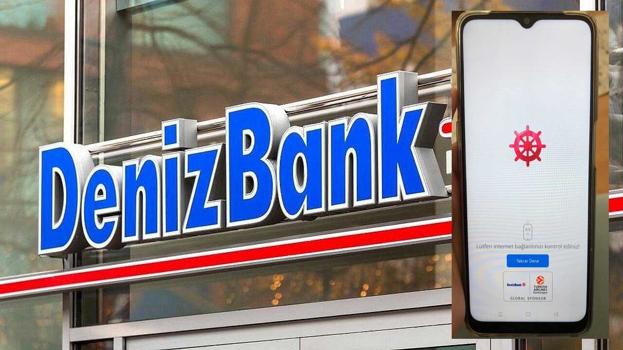 Denizbank internet sitesi çöktü mü, 1 Ağustos 2022 neden girilmiyor, internet bağlantı sorunu mobil uygulama hatası nasıl çözülür, onay kodu neden gelmiyor?