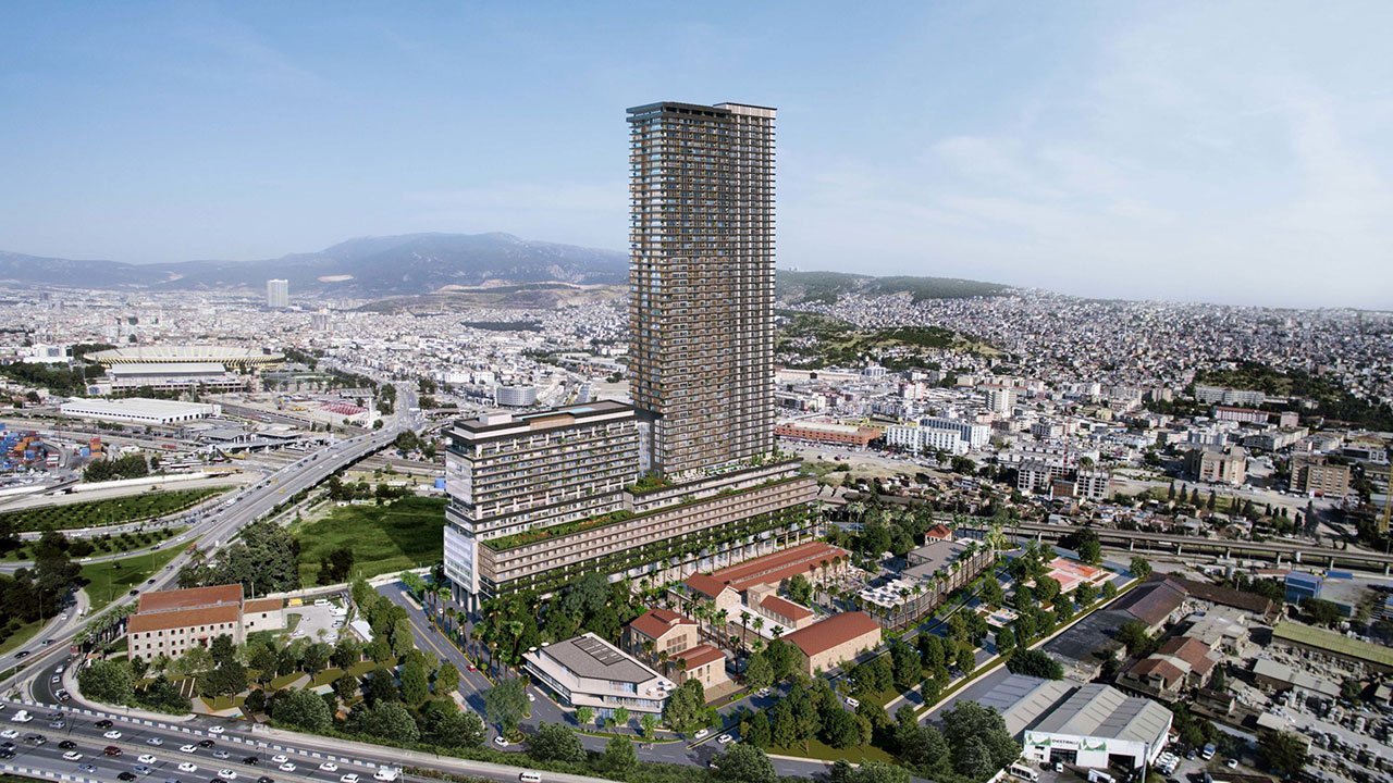 İzmir'in dev konut projesi Mahal Bomonti yükseliyor!